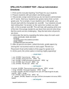 Free language placement test .